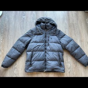 Ralph Lauren Duck Down Jacket Color Charcoal SizeL